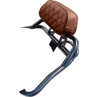 适用25款新大洲本田NS150LA后靠背NS125LA复古靠椅后座靠垫尾架