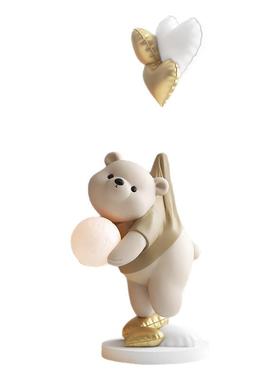 元气客厅装饰摆件落地灯轻奢