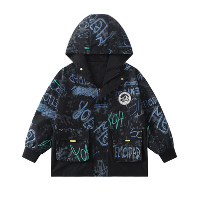 男童冲锋衣中大童秋季