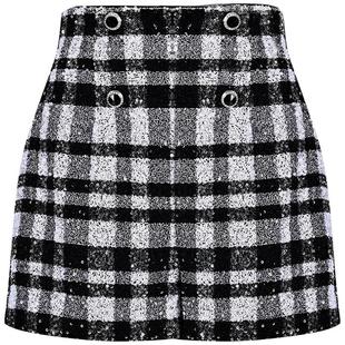 刘亦菲同款YES BY YESIR叶谦原创设计25年春荡褶不对称西服连衣裙