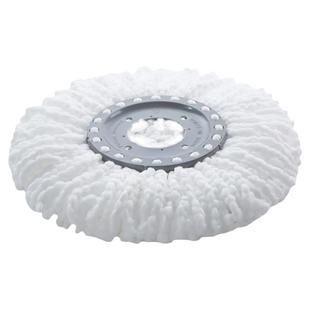 旋转拖把头墩布头吸水拖把头替换头全棉通用替换头单独拖布头配件