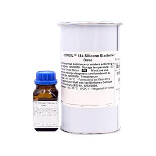 美国道康宁DC184硅橡胶/SYLGARD 184灌封胶/PDMS 577原装500G