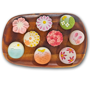 和果子糕点高颜值送礼礼盒好吃健康美食唐果子喜饼茶点高档伴手礼