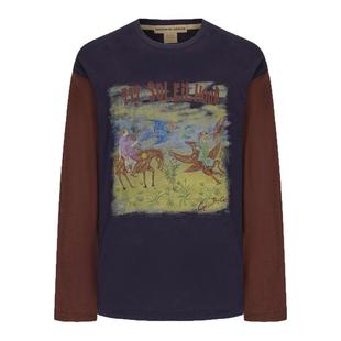 【明星同款】GARCON BY GARCON 25春夏 717 太阳岛拼色长袖T恤