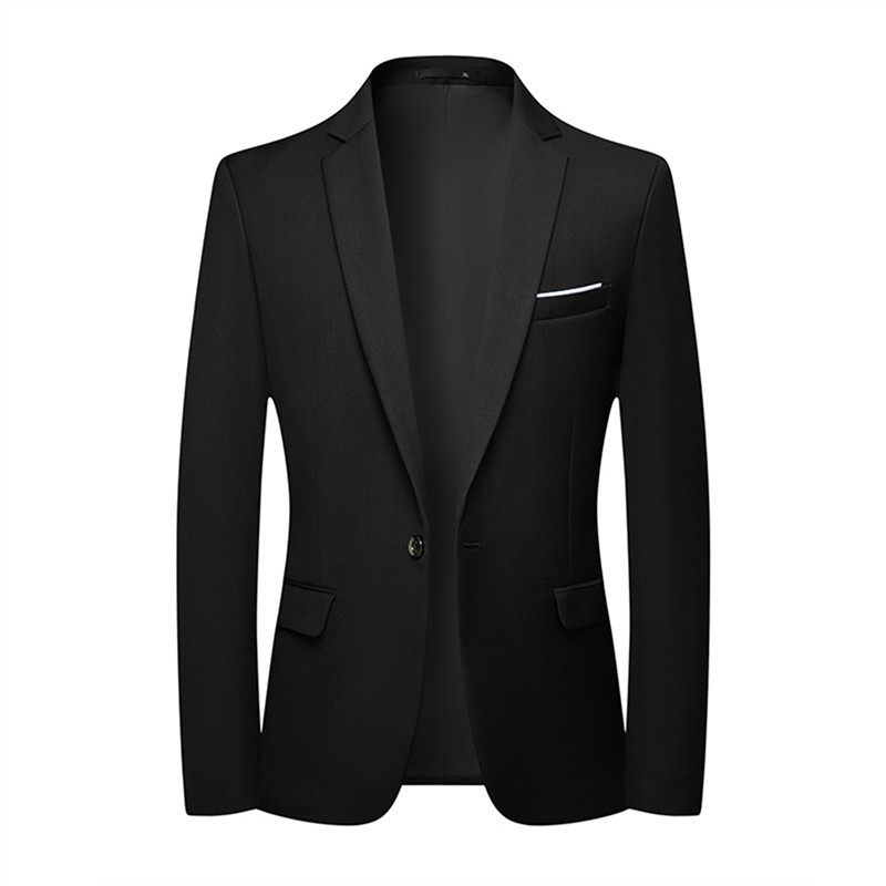 西装外套男薄款修身西服上衣大码