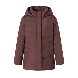 中长款羽绒服女2025新款加厚保暖中老年妈妈装显瘦大码外套