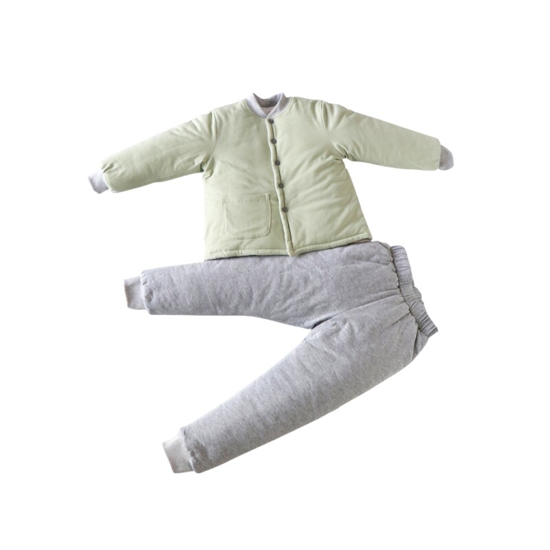厚纯棉花儿童棉袄棉裤套装校服神器内胆男童女童手工棉花棉衣棉服