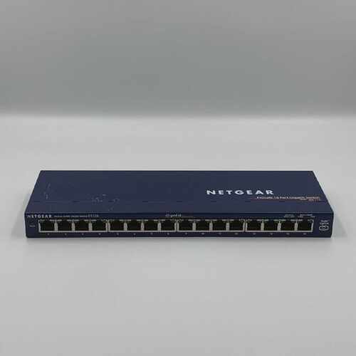 NETGEAR PROSAFE 16 PORT GIGABIT SWITCH GS116 USED