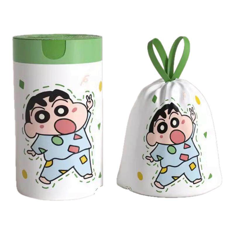 蜡笔小新加厚抽绳大号垃圾袋