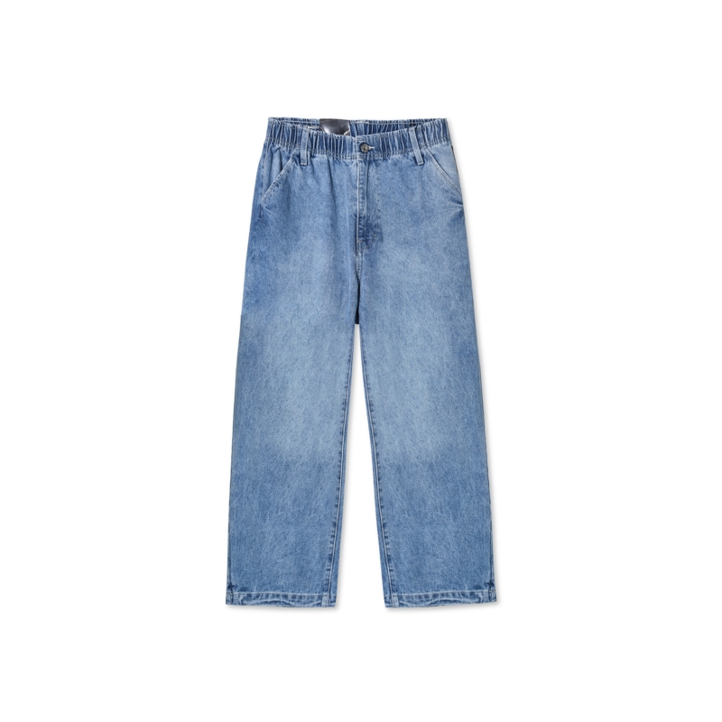 ABLE JEANS【寬松直筒運(yùn)動(dòng)褲】新款男士復(fù)古直筒寬松運(yùn)動(dòng)牛仔褲男
