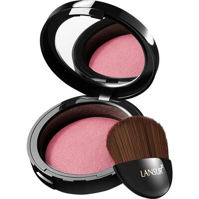 裸妆自然兰瑟亲肤烤粉腮红珠光