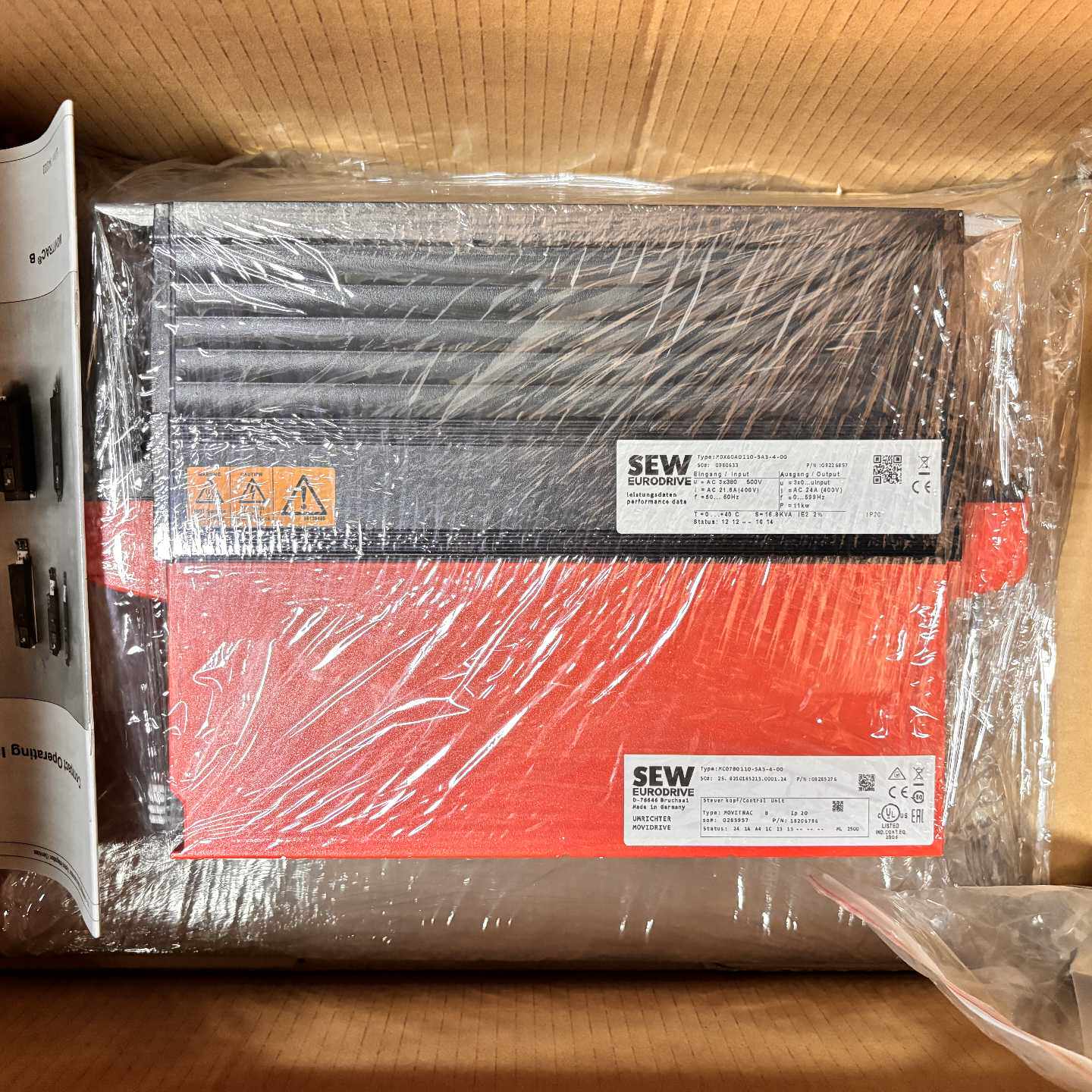 议价SEW驱动变频器型号MC07B0110-5A3-4-00/0T全新原装现货
