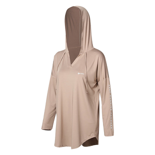 胖MM大码运动上衣女遮肉健身跑步瑜伽服长袖遮肚子宽松连帽罩衫秋