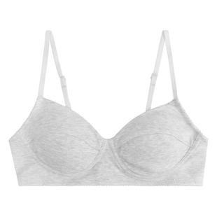 馨帮帮Bra 法式小胸聚拢内衣女薄款上托防下垂不空杯透气无痕文胸