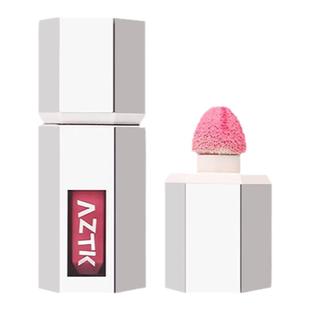 aztk液体腮红膏膨胀收缩色哑光单色腮紫嫩粉色晒红高光修容裸妆女