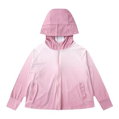 渐变外套植木斗篷防晒服