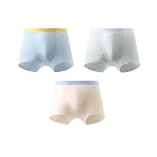 3件|蕉内小凉皮508Cool男童内裤纯棉透气裆薄四角裤莫代尔儿童