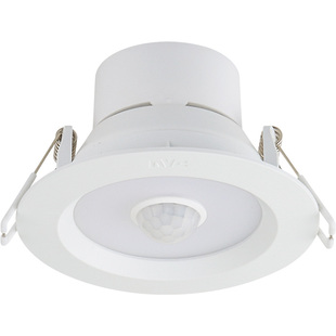 雷士照明人体红外感应筒灯NLED9313IR筒灯孔嵌入式明装吸顶过道灯