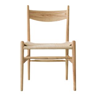 丹麦著名设计师椅子CH36 Chair时尚舒适简约 木蜡油编绳餐椅实木