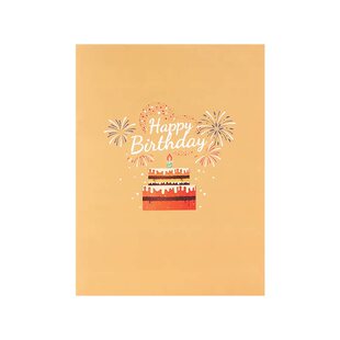 创意生日贺卡高级感男生立体可录音儿童定制送男朋友代手写音乐