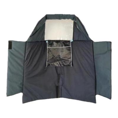 亲子九号电动车挡风被儿童防风罩