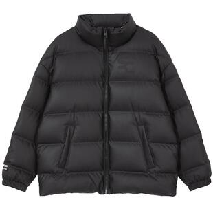 杰克琼斯短款羽绒服男冬排骨宽松PU云朵泡芙面包服保暖外套男装