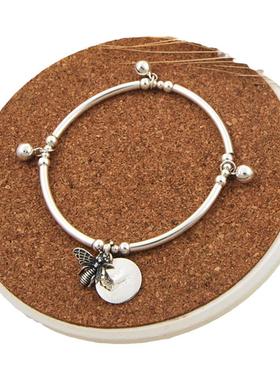 原创纯银铃铛方块生日新年礼物