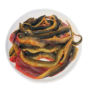 去头野黄鳝鱼鲜活现杀去骨去肠去内脏鳝丝鳝片含血盘鳝长鱼肉筒段