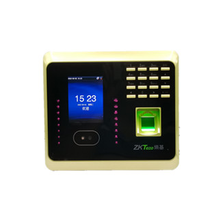 ZKTECO熵基UF100plus人脸考勤机中控UF100plus指纹打卡机英文考勤