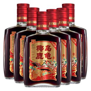 椰岛鹿龟酒33度海南老字号养生酒135ml*6瓶小鹿酒肉苁蓉鹿血鞭酒