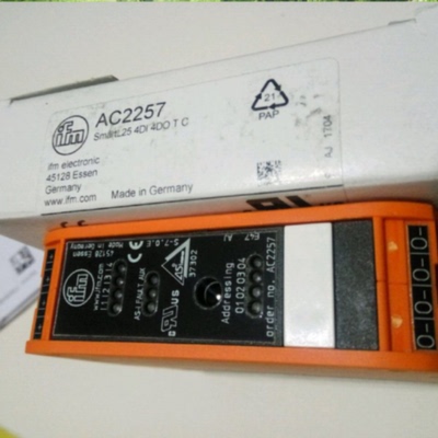 议价AC2257 AS-i从站模块; SmartL25 4DI 4DO T C接线端子 IP 20