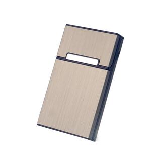 细支烟盒20支整包装个性长细杆烟盒薄翻盖铝合金防压便携男女烟壳