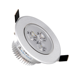 七粒米LED射灯3W七彩红绿蓝天花筒灯彩色背景墙客厅酒吧KTV变光灯