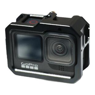 GoPro13/12/11/10/9/8兔笼保护边框合金外壳冷热靴防摔扩展配件