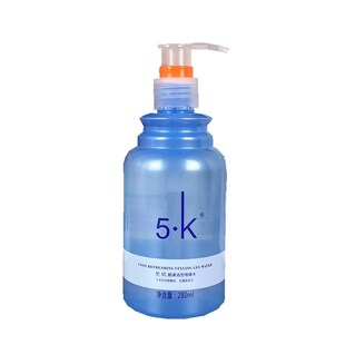 正品5K冠捷梵妮酷爽造型啫哩水啫喱膏 男士女士定型保湿持久280ml