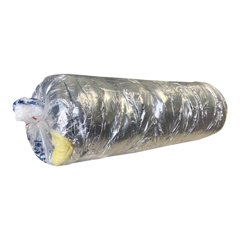 铝箔夹筋空调保温软管中央空调专用通风管金属伸缩管钢丝保温软管