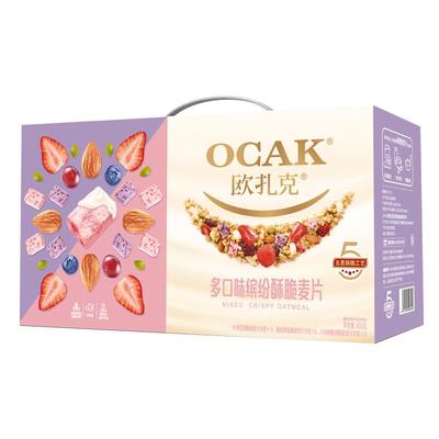 欧扎克多口味缤纷酥脆麦片