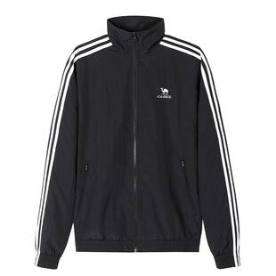 骆驼校园风衣立领秋冬新款女款男款情侣黑色休闲防泼水夹克外套