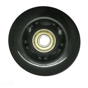 【特价】儿童滑板车轮子配件扭扭车后轮发光零件静音轮滑鞋通用轮