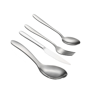 PERFECT台湾316不锈钢勺子家用小勺儿童餐勺汤匙长柄大号进口刀叉