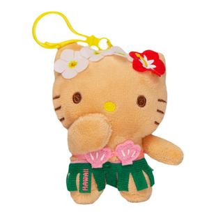 【国内现货】正版夏威夷黑皮HelloKitty草裙kitty挂件钥匙扣挑脸