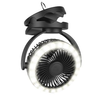 5寸usb小风扇夹式静音可充电办公室小型桌面学生宿舍床上便携式户外露营挂墙车载超长续航静音大风力电风扇