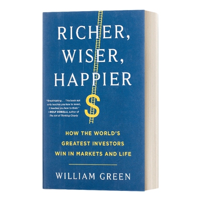 英文原版 Richer Wiser Happier 更富有 更聪明 更快乐 英文版 进口英语原版书籍