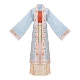 花朝记｜国丝汉服节｜期夕轻罗｜春夏复原｜宋制对襟衫宋抹百迭裙