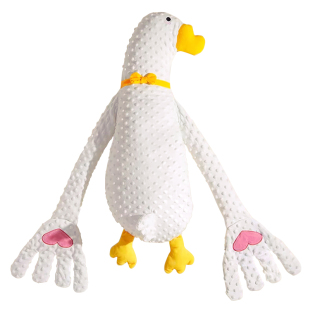 婴儿拍睡神器拍拍哄睡拍打宝宝睡眠手掌哄娃拍屁股大白鹅安抚玩偶