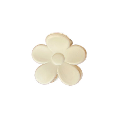 磨砂花朵抓夹高马尾爪夹固定神器后脑勺防塌发夹鲨鱼发卡夹子头饰