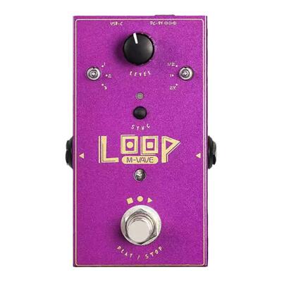 loop效果器吉他单块m-vave