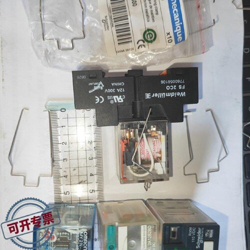 议 价施耐de中间继电器RXZ400卡簧底座RXZE2M114施耐de工业自动可