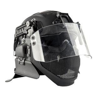 正品野潍中华战盔特战fast战术防爆头盔防弹护颈防激光护目镜面罩