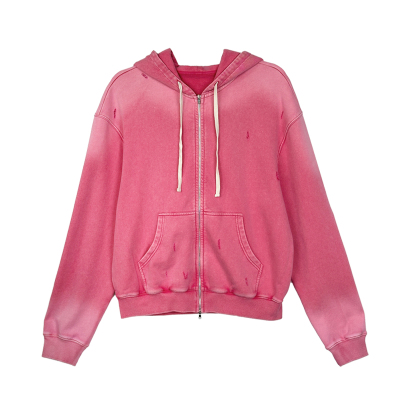 weave深度沦陷粉色卫衣